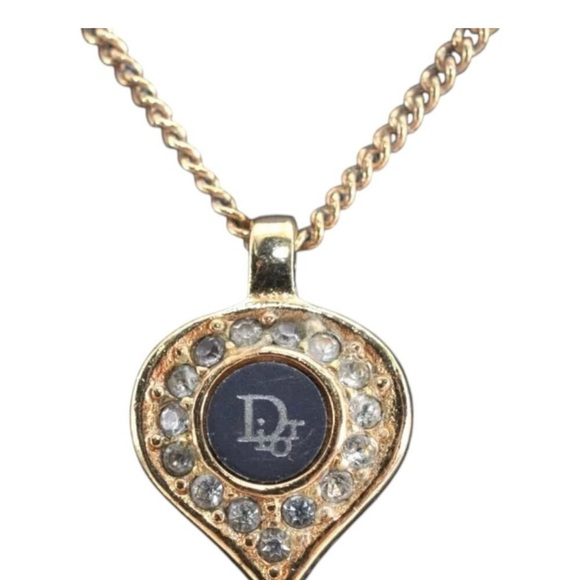 Authentic Dior Gold Necklace Exquisite Jewelry Piece - Picture 3 of 6